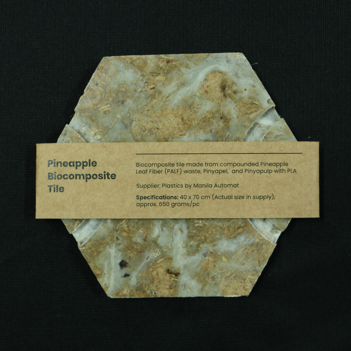 Pineapple Biocomposite Tile