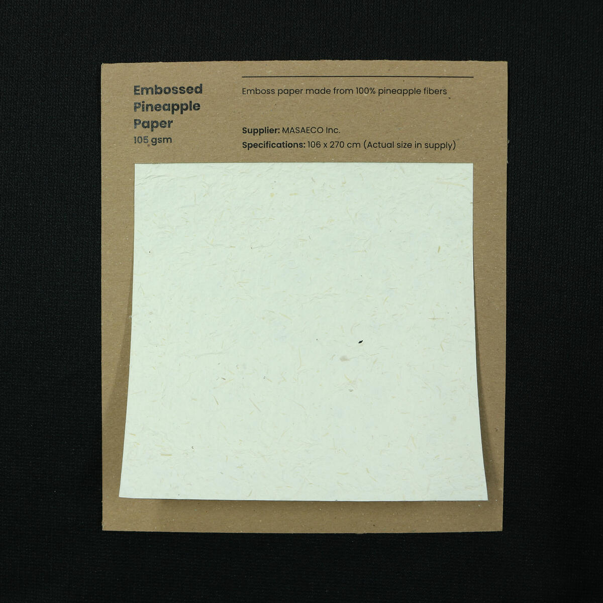 Embossed Pineapple Paper 105 gsm