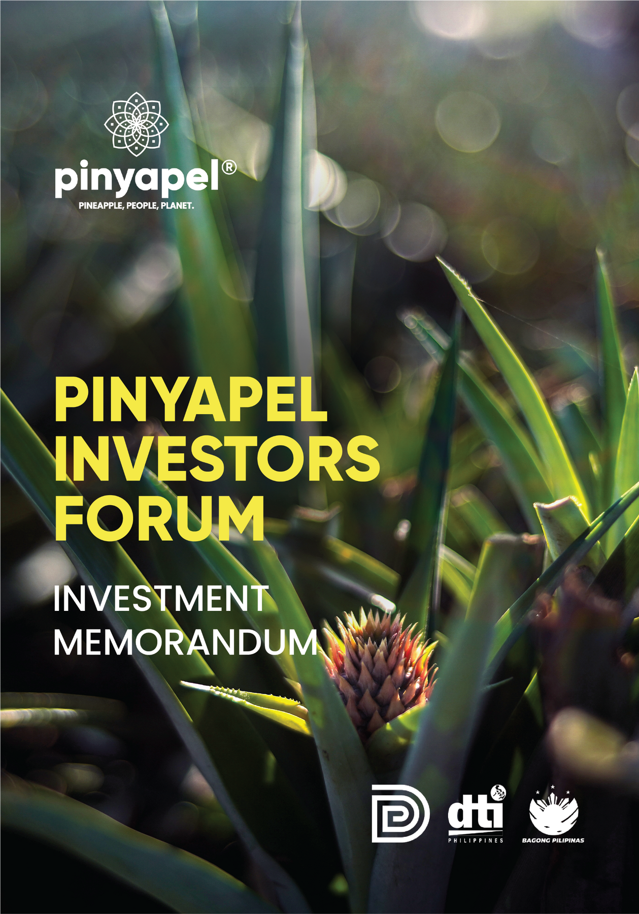 Pinyapel® Investment Memorandum